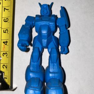 Vintage 3” Robotech Gundam Shogun Warriors Rubber Figure    Arms & legs posable & removable