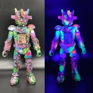 Yasu in Space with UV action by SWARMM