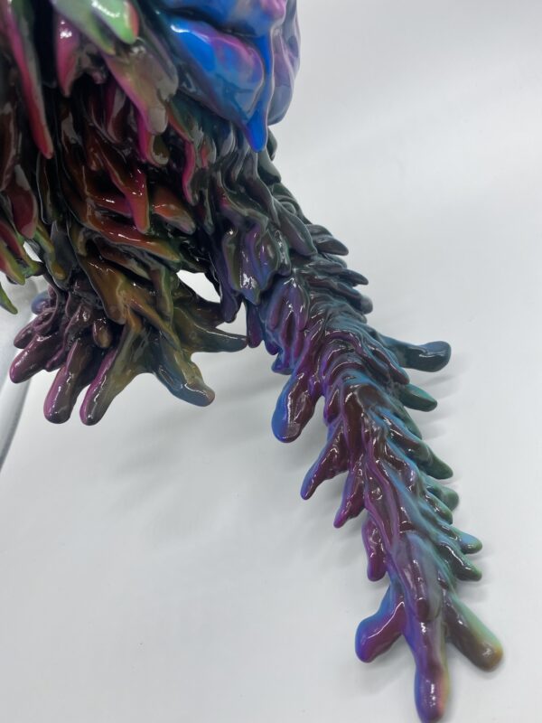 Surreal Smog Monster with UV Action One Off by me - Image 9