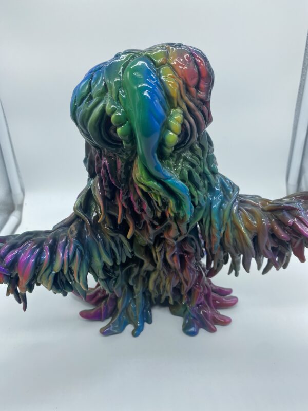 Surreal Smog Monster with UV Action One Off by me - Image 13