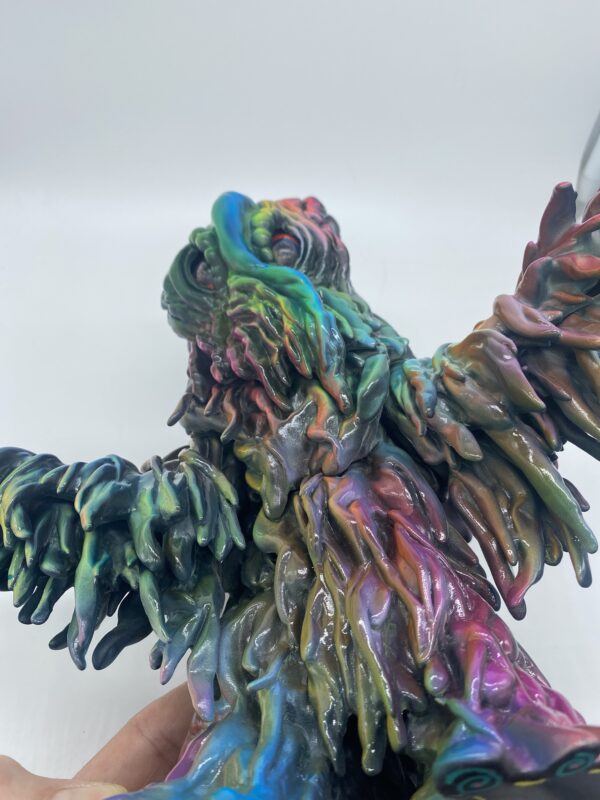 Surreal Smog Monster with UV Action One Off by me - Image 14