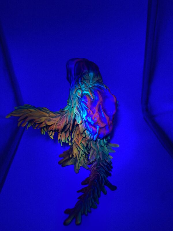 Surreal Smog Monster with UV Action One Off by me - Image 20