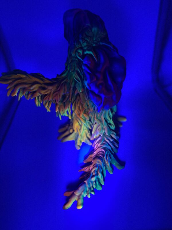 Surreal Smog Monster with UV Action One Off by me - Image 21