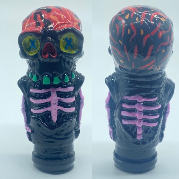 Bright Night Skinned Skully Mini Monster Mates by me