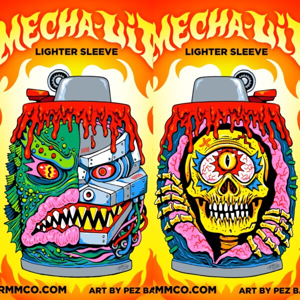 COMING SOON-Mecha-Lit lighter sleeve