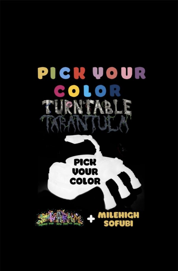 Pick Your Color Turntable Tarantula Preorder