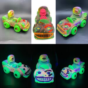 Mean Green Multi Color Mecha-Mobile + Mini Me figure pink blank driver 1 Off