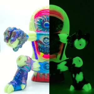 Kaiju Kruzer Bloody Bottom Glow with Grip 1 of by S.W.A.R.M.M