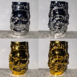 Mecha-Lite Lighter Sleeve Bling Bling Metallic Silver or Gold by S.W.A.R.M.M