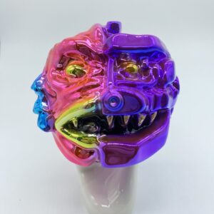 Mecha-Madball Colored Glass UV Active 1 Off by SWARMM “B”