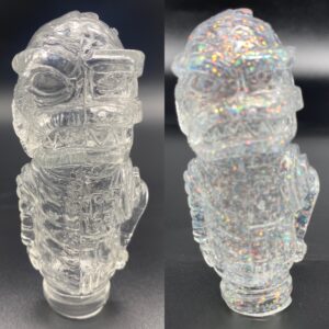 Mini Mechacreatch Mini Monster Mates- Clear or Glitter Infused Clear(choose your color)