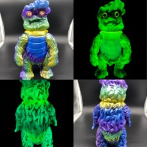 Gargamel Hedorah Smash Face Metallic With Glow 1 off by SWARMM