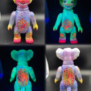 Gargamel Bakobas Spotted Glow with Black light action 1 off by SWARMM