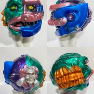 Mecha Madball Metallic Punch one off by me