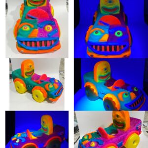 Summer Sprinter Mecha-Mobile 1 off+ Bonus Mini Monster Mate figure blank driver