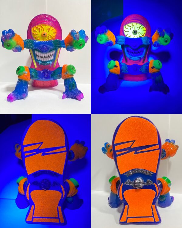 Sunny Days Kaiju Kruzer w/ black light action 1 off by SWARMM 6