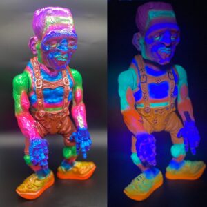 Frankenhosen Disco Days 1 off with black light action by SWARMM