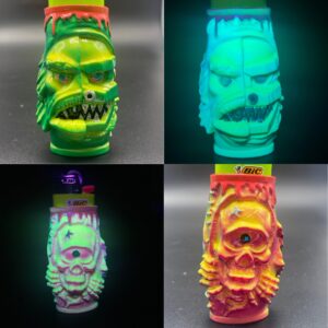 Mecha-lit Spring Sprung with Black Light Action B Version 1 off by SWARMM