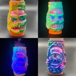 Mecha-lit Spring Sprung with Black Light Action A Version 1 off by SWARMM