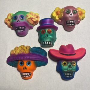 Day of the Dead Magnetic Resin One Offs by SWARMM ( you pick )